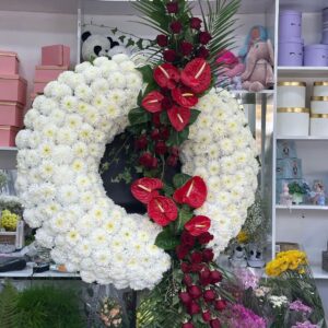 Funeral Flower Wreath19